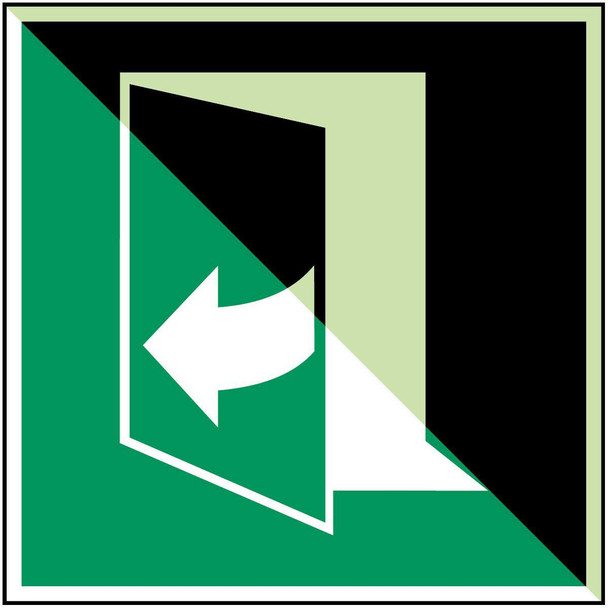 Brady E/E058/NT-ALU-PHOLUMC-150X150/1-B Door opens by pulling on the E/E058/NT-ALU-PHOLUMC-150X150/1-B