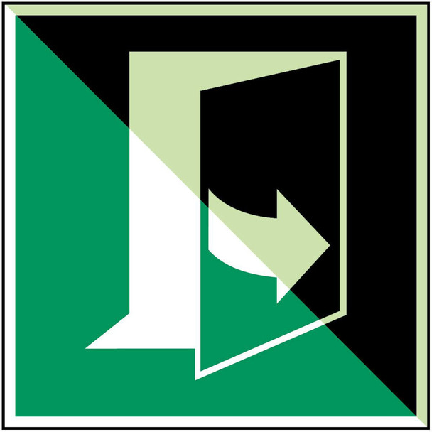 Brady E/E057/NT-PP-PHOLUMB-150X150/1-B Door opens by pulling on the E/E057/NT-PP-PHOLUMB-150X150/1-B