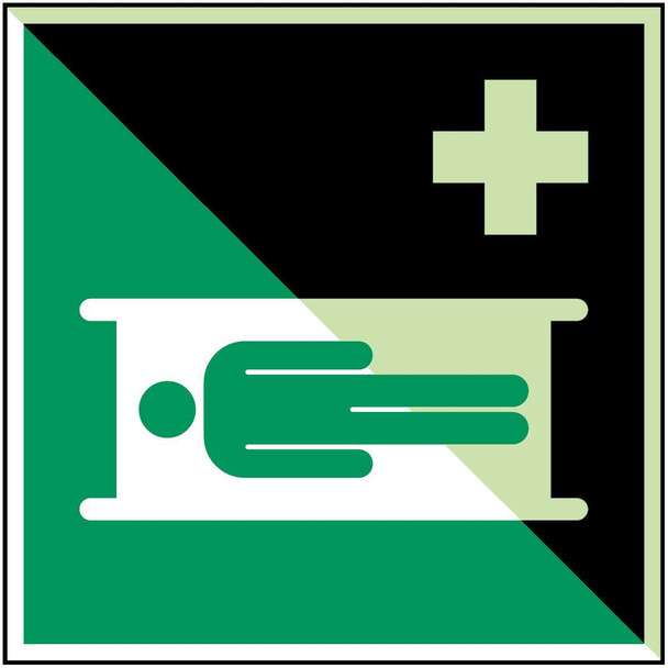 Brady E/E013/NT-PP-PHOLUMB-150X150/1-B Glow-in-the-dark safety sign E/E013/NT-PP-PHOLUMB-150X150/1-B