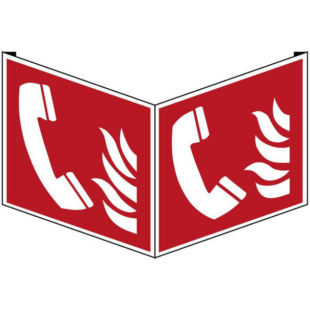 Brady PIC F006-203X203-VPVC-CRD/1 ISO Safety Sign - Fire PIC F006-203X203-VPVC-CRD/1