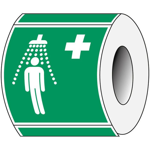 Brady PIC E012-100X100-PE-ROLL/1 ISO Safety Sign - Safety PIC E012-100X100-PE-ROLL/1