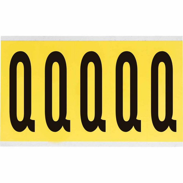 Brady 3460-Q Identical numbers and letters 3460-Q