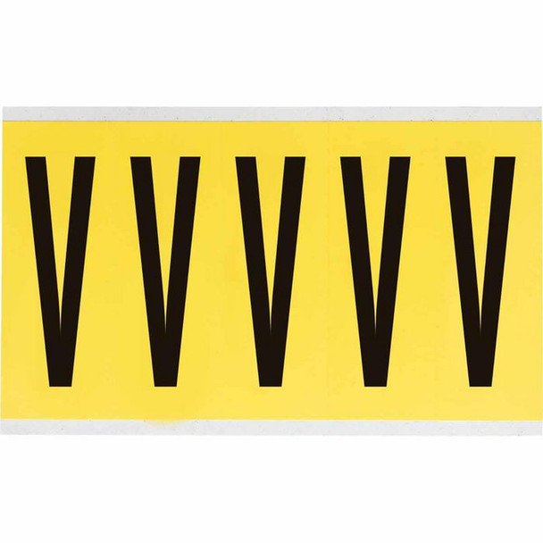 Brady 3460-V Identical numbers and letters 3460-V