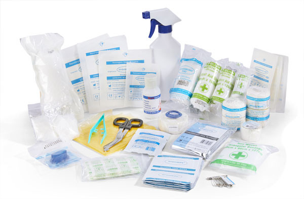 Click Medical Personal Sports First Aid Refill White CM0061