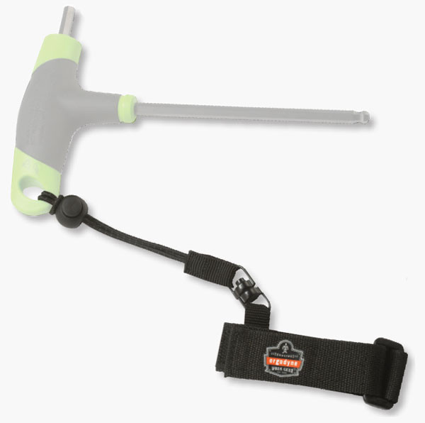 Ergodyne Wrist Tool Lanyard Black Size LXL EY3115LXL