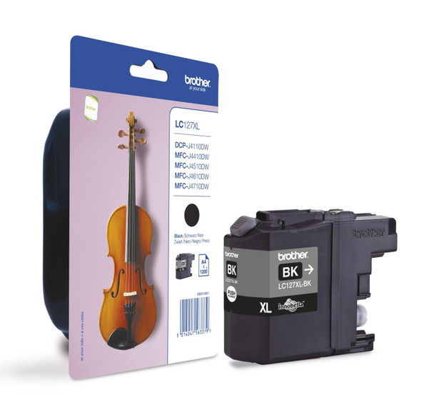 Brother Black High Capacity Ink Cartridge 9Ml - LC127XLBK LC127XLBK