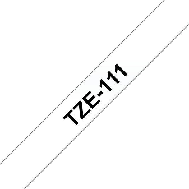 Brother Black On Clear Label Tape 6Mm X 8M - TZE111 TZE111