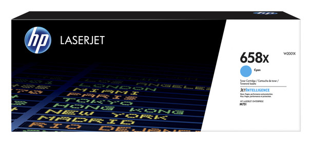 Hp 658X Cyan Toner 28K Pages - W2001X W2001X