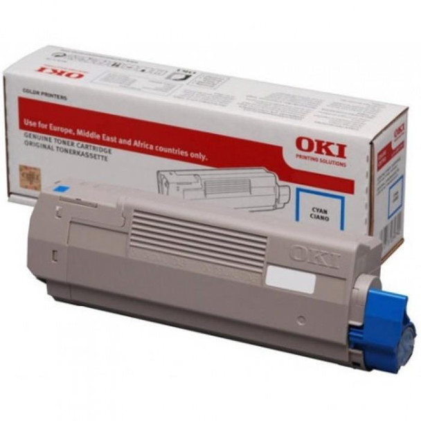 Oki Cyan Toner Cartridge 1.5K Pages - 46508715 46508715