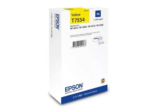 Epson Yellow Ink Cartridge 39Ml - C13T75544N C13T75544N