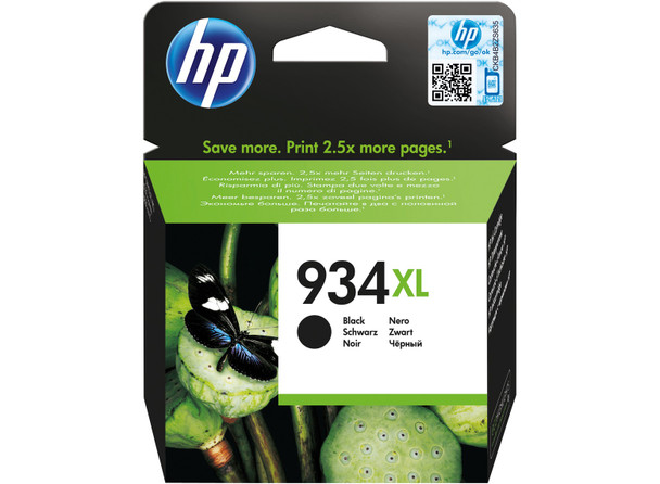Hp 934Xl Black High Yield Ink Cartridge 26Ml for Hp Officejet Pro 6230/6830 - C2 C2P23AE