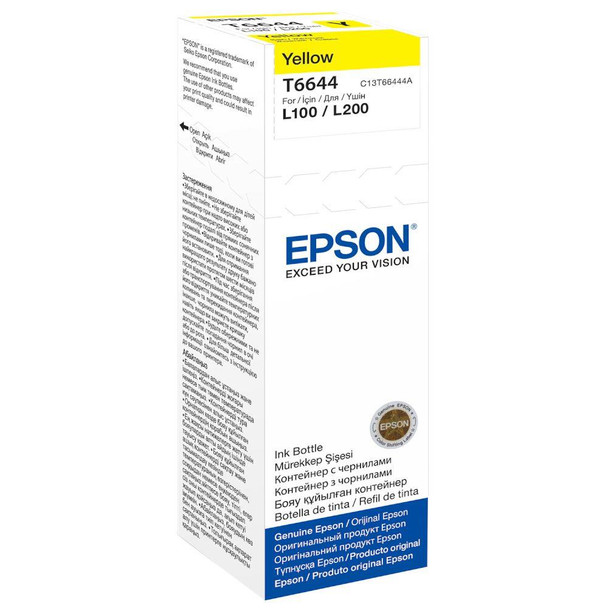 Epson 664 Yellow Ink Cartridge 70Ml - C13T664440 C13T664440