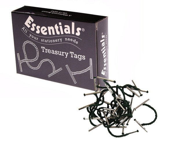 Valuex Treasury Tag Metal 25Mm Pack 100 27151/10