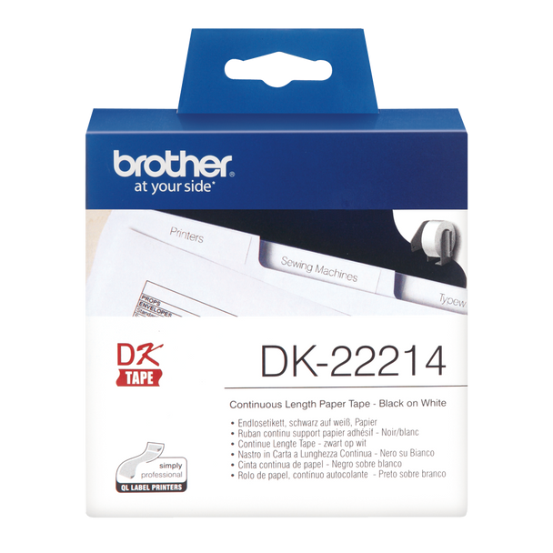 Brother Continuous Paper Roll 12Mm X 30M - DK22214 DK22214