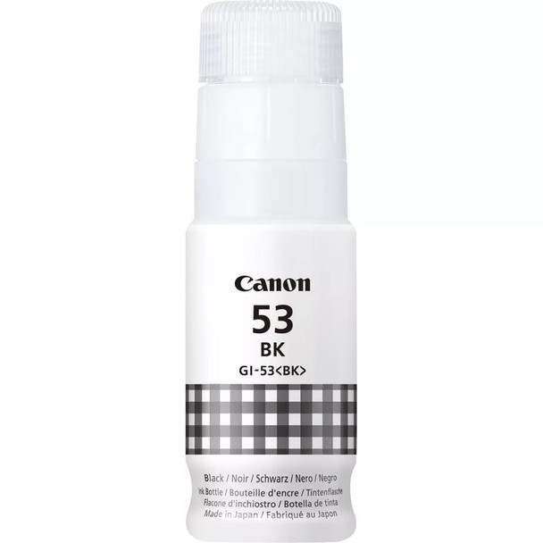 Canon Gi-53Bk Black Standard Capacity Ink Bottle 60 Ml - 4699C001 4699C001