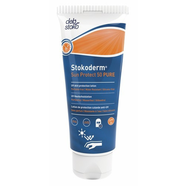 Deb Stokoderm Sun Protect Pure Spf50 100Ml Tube - SPC100ML SPC100ML
