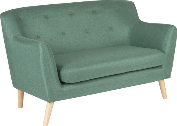 Teknik Office Skandi 2 Seater Sofa Ocean Green - 7981 7981