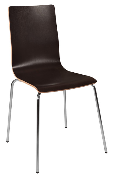 Loft Bistro Wenge Coloured Chairs Pack 4 - 6906WE - 6906WE
