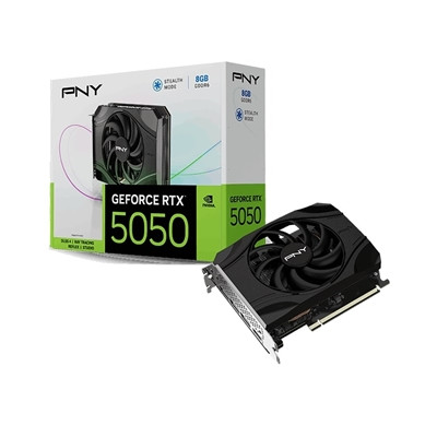 Pny Nvidia Geforce Rtx 5050 8Gb Gddr6 Graphics Card 2560 Cudacores 2317 Mhz Core VCG50508SFXPB1