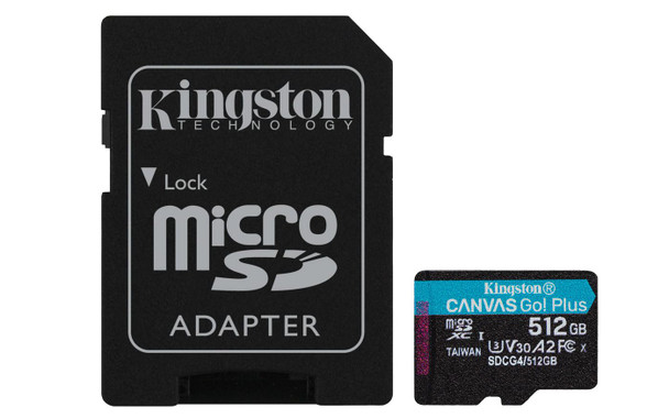 Kingston SDCG4/512GB 512Gb Microsdxc Canvas Go SDCG4/512GB