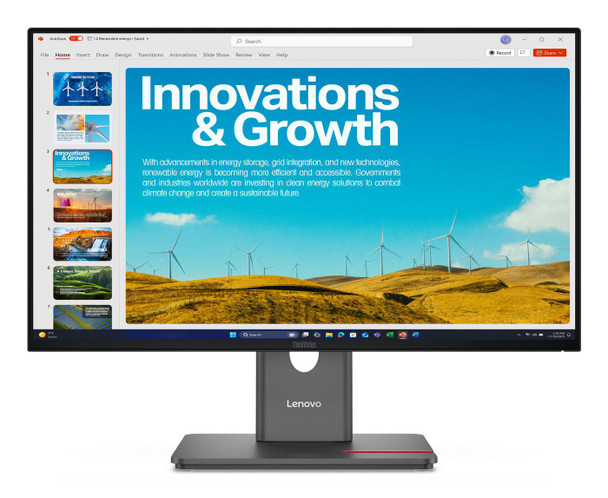 Lenovo 64B1GAR1EU Thinkvision P24Qd-40 Computer 64B1GAR1EU