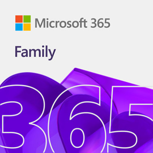 Microsoft Office 365 Family Office suite 1 licenses 1 years Subscription Downloa EP2-32335