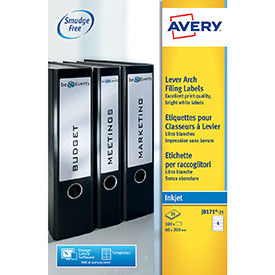Avery J8171-25 Filing Labels 25 sheets - 4 Labels per Sheet AVERYJ8171-25