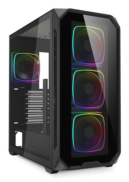 Sharkoon 4044951041831 Ak5G Rgb Midi Tower Black 4044951041831