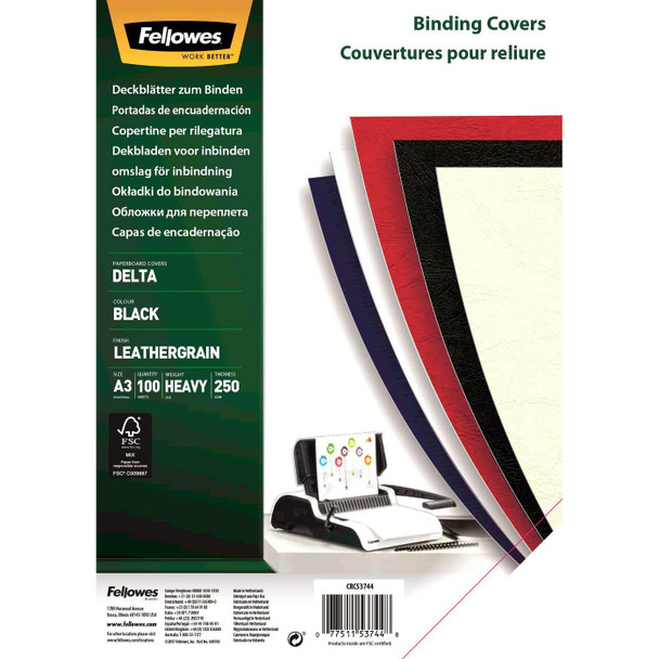 Fellowes 5374401 Fsc Certified Leathergrain 5374401