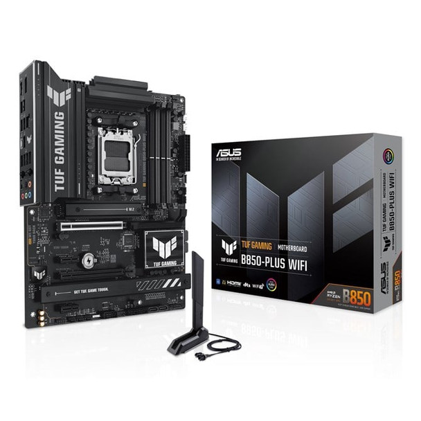 ASUS TUF GAMING B850-PLUS WIFI AMD B850 Socket AM5 ATX 90MB1J30-M0EAY0