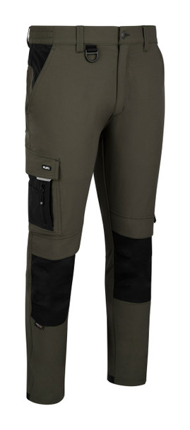 Beeswift Flex Workwear Trousers Bottle Green Size 32S SFTBGBL32S