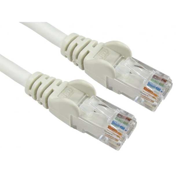 Cables Direct Cat6 2m LSOH networking cable U/UTP UTP White 99LHT6-602W