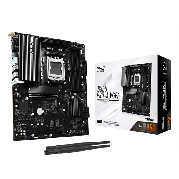 Asrock B850 PRO-A WIFI AMD B850 Socket AM5 ATX B850 PRO-A WIFI