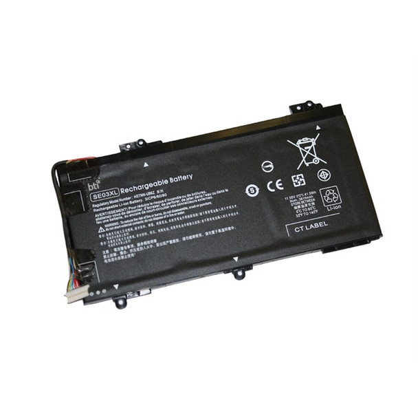 BTI 3-cell 42Wh HSTNN-UB6Z compatible laptop battery for HP Pavilion 14-AL serie HSTNN-UB6Z-BTI