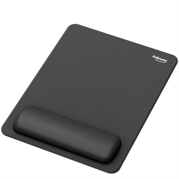 Fellowes Breyta XL Mouse Mat Wrist Rest XL Mouse Pad Wrist Support with Antibact 100142560