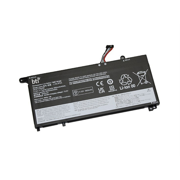 BTI SB10Z21208 compatible 44Wh 3-cell battery for LENOVO THINKBOOK 14 G4 G5 SB10Z21208-BTI