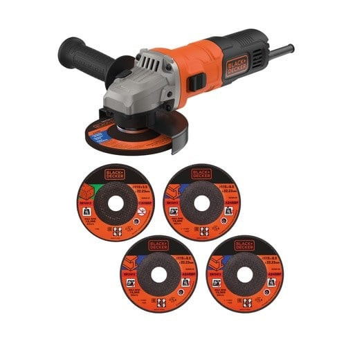 Black & Decker BEG010A5-GB angle grinder 11.5 cm 12000 RPM 710 W 1.7 kg BEG010A5-GB