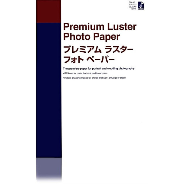 Epson Premium Luster Photo Paper DIN A2 250g/m? 25 Sheets C13S042123
