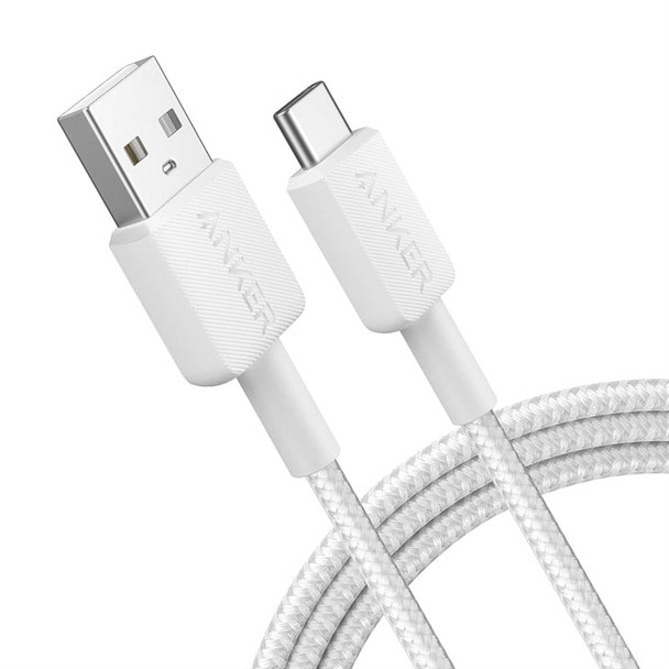 Anker 322 USB cable 1.8 m USB A USB C White A81H6G21