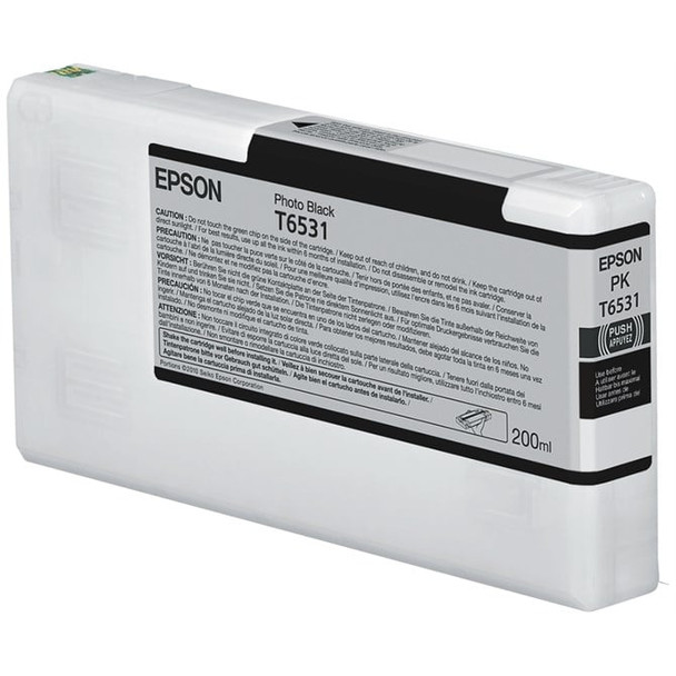 Epson T6531 Photo Black Ink Cartridge 200ml Original 1 pcs C13T653100