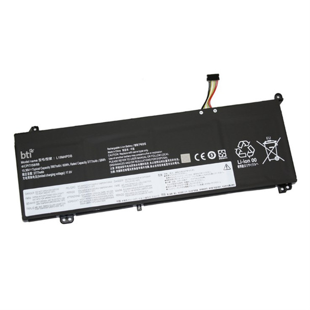BTI SB10Z21200 compatible 58Wh 4-cell battery for LENOVO THINKBOOK 14 15 G2 G3 G SB10Z21200-BTI