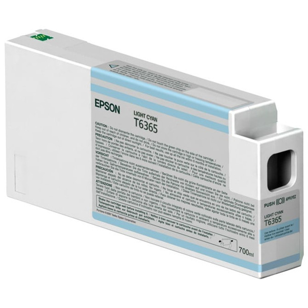Epson Singlepack Light Cyan T636500 UltraChrome HDR 700 ml Original 1 pcs C13T636500