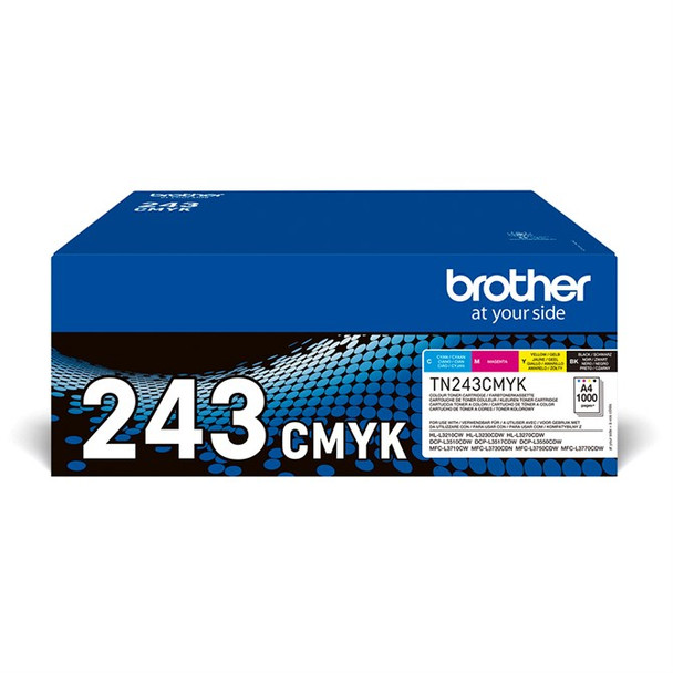 Brother TN-243CMYK toner cartridge Original BlackCyanMagentaYellow 1 pcs TN243CMYK
