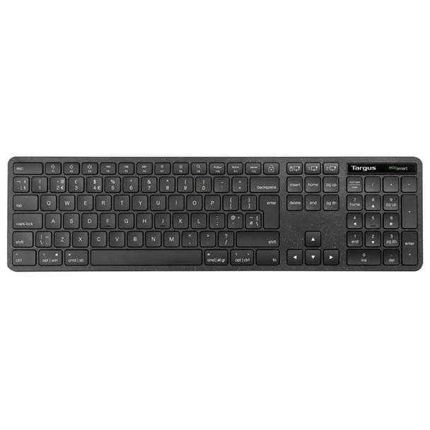 Targus EcoSmart AKB873 Keyboard Universal RF Wireless + Bluetooth QWERTY  En AKB873UK