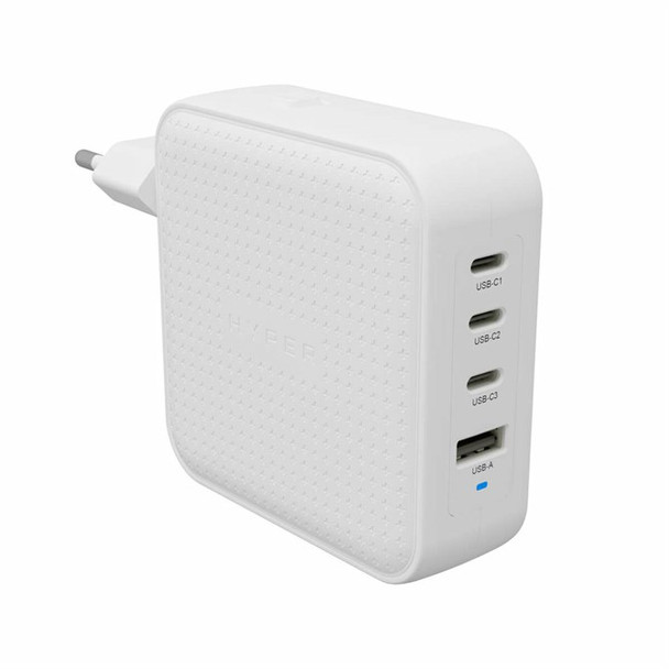 HYPER HyperJuice 100W USB-C GaN Travel Charger - White HJ1002WHWWGL