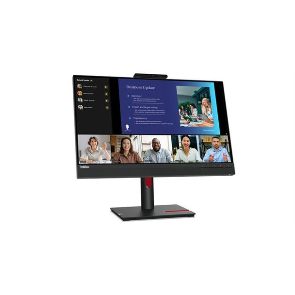 Lenovo ThinkVision T24v-30 60.5 cm 23.8 1920 x 1080 pixels Full HD LED Black" 63D8MAT3UK