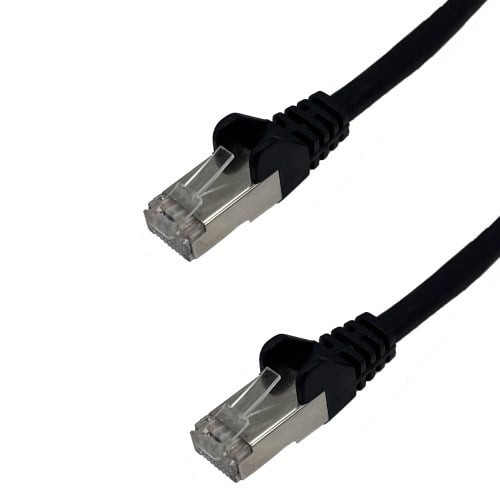 GroupGear 37-0030BK Networking Cable Black 3 M Cat6a S/FTP S-STP 37-0030BK