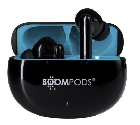 Boompods SKIM Headset True Wireless Stereo TWS In-Ear Calls/Music Bluetooth Blac SKIBLK
