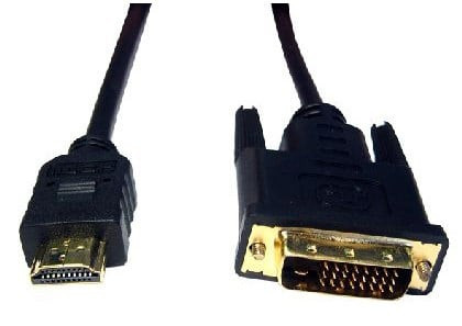 Cables Direct 1.8m HDMI-DVI-D 2 m Black CDLDV-302