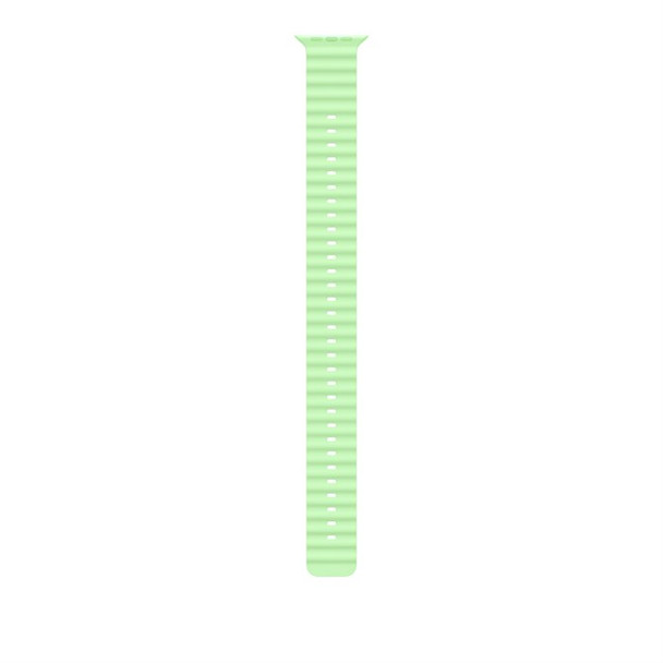 Apple Natural Titanium Finish Band Green Fluoroelastomer Titanium MGCG4ZM/A
